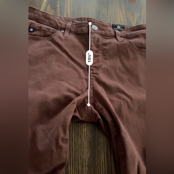 Adriano Goldschmied Legging Ankle super skinny jeans women’s 28R red orange - Picture 14 of 16